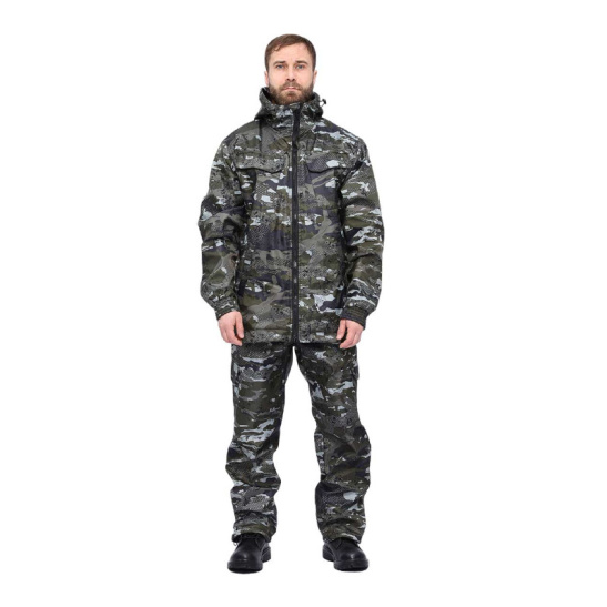 Костюм демисезонный мужской "Ровер", р. 44-46 (88-92) рост 5/6 (182-188), (куртка/брюки), КМФ "Бастион"