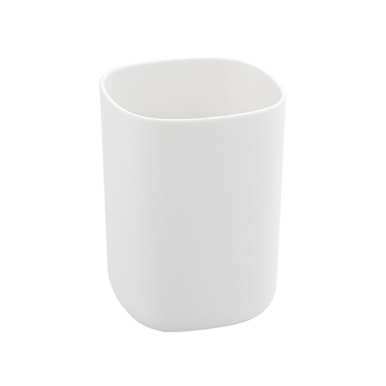 29032 СТАКАН для зубных щеток, пластиковый, белый, САНАКС, Санакс