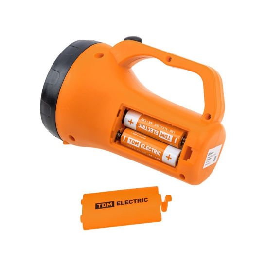 Фонарь TDM "Прожектор 5" 3*АА 1 LED+12 LED, SQ0350-0068