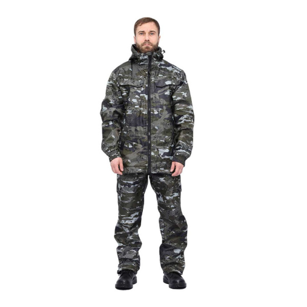 Костюм демисезонный мужской "Ровер", р. 64-66 (128-132) рост 5/6 (182-188), (куртка/брюки), КМФ "Бастион"