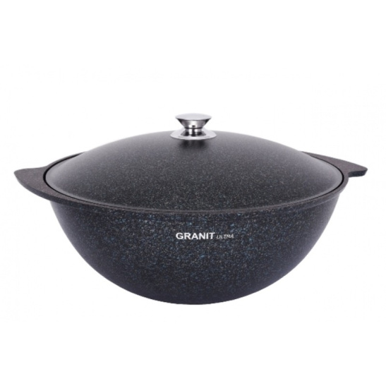 Казан для плова 7 л АП линия "Granit ultra" (blue) кгг75а