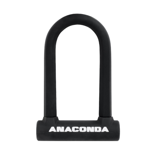 Замок навесной АВАНГАРД  ANAKONDA Т608 BLACK*, 127x25x18 мм, Аллюр
