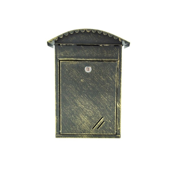 Почтовый ящик "Миник" патина бронза