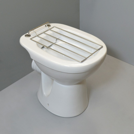 Комплект: Видуар с бачком (Унитаз "Альбано R" (Керамин) с решеткой + A93 универсальный бачок (Alcaplast)  (Керамин)