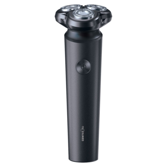 Бритва электрическая CENTEK CT-2156  (черный) 5 Вт, 3 плав. головки, аккумулятор+работа от сети, Li-Ion 500 мАч