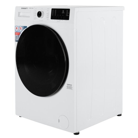 Стиральная машина KRAFT KF-MDS12146W (12 кг, 1400 оборотов, с функцией пара, K-Smart) белый