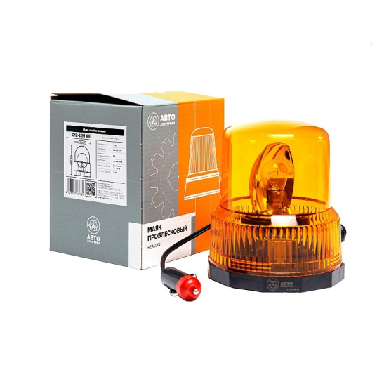 C12-21M AE МАЯК ПРОБЛЕСКОВЫЙ (на магните, в прикуриватель) 12 В "АВТОЭЛЕКТРИКА"