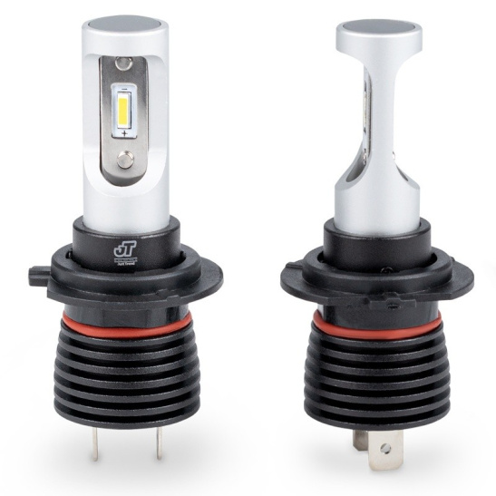 Автолампы LED Н7 (к-т 2 шт.) светодиодные (12/24В., 20Вт., 2000 Lm, 5000К белый) пылевлагозащита IP68 ("Just Trend" - "AVS") (ярко-белый цвет, чип CREE) A85223S