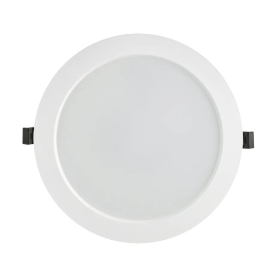 Светильник светодиодный IEK ДВО 1615 белый круг 24Вт 4000К 1600Лм встраиваемый IP20