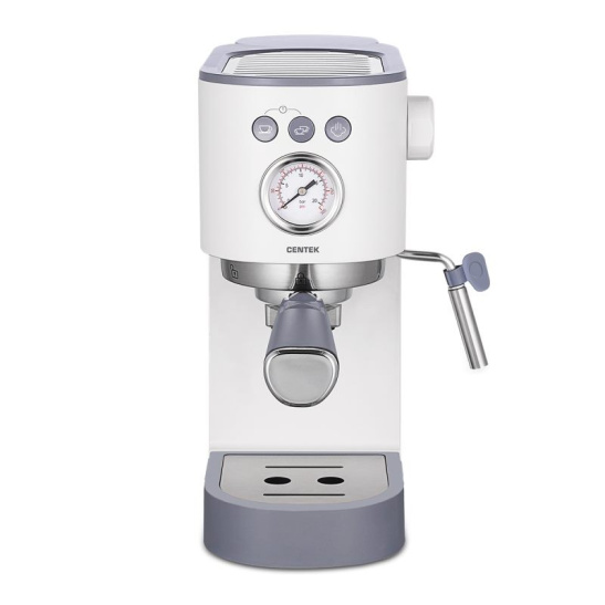 Кофеварка Centek CT-1168 3в1 экспрессо 20 бар+капучино+латте 1350 Вт, 1200 мл, LED кнопки