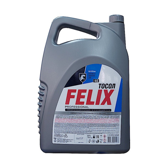 Тосол "FELIX -45" 10кг. (вес брутто) (ООО"Тосол-Синтез", г.Дзержинск)