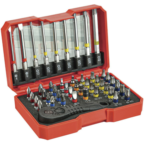 Набор бит P.I.T., 46 шт