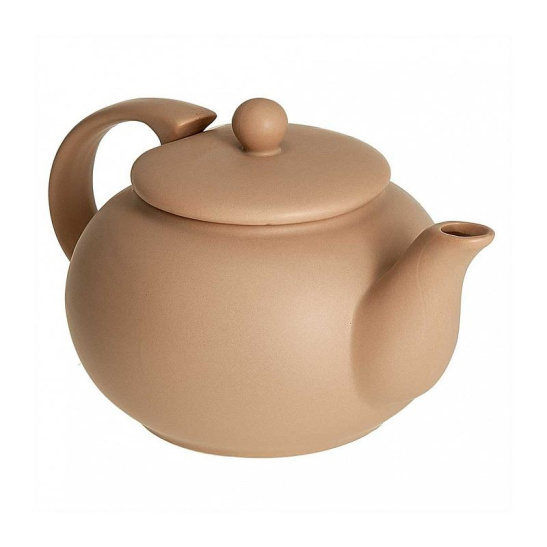 Чайник заварочный 600 мл с фильтром Ф19-112R кофейный