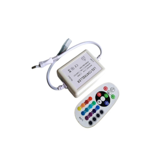 Контроллер General (512121) GDC-RGB-700-R-IP20-220 720 Вт 220В  IP20 для светодиодной ленты с пультом