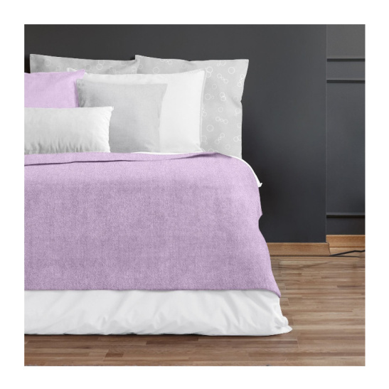 Покрывало "Волшебная ночь" полиэстер 140*220см цв.сирень