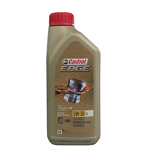 Масло моторное Castrol EDGE LL SAE 5W30, 1 л, синтетическое, (Турция)