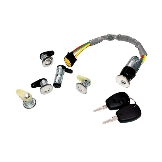 806016761R ЗАМОК ЗАЖИГАНИЯ ЛАДА ЛАРГУС (с пятью личинками, ключи с кнопками) (LARGUS)