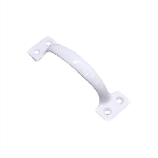 РУЧКА СКОБА РС-120 белая цельнотянутая г. Кунгур  