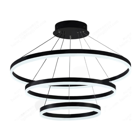 Люстра Семь Огней SF5021/3P-BK 3000-6500 с ПДУ 