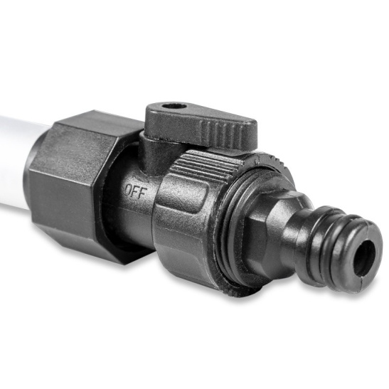 Щетка-швабра для мойки под шланг, складная телескопическая 100-168 см. ("AVS") "SM-168" (A85344S)