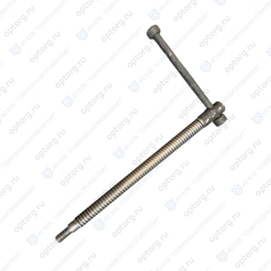 ПЛУ.05.410-01 Винт L=470 мм регулировочный опорного колеса плуга без гайки 