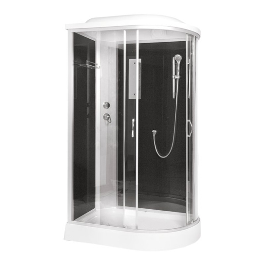 Душевая кабина 1200x800x2150 мм, Erlit ER3512PL-C4-RUS, Россия