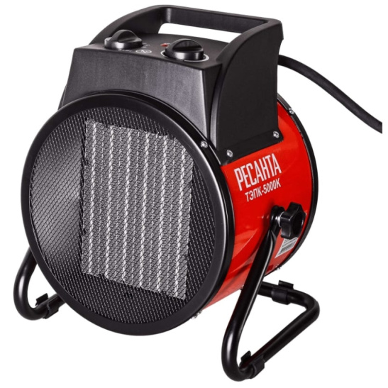 Тепловая пушка электрическая Ресанта ТЭПК-5000К1 220В (круглая)