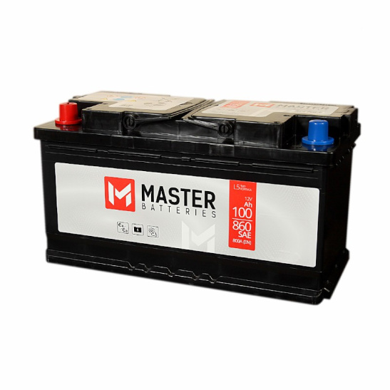 Аккумулятор 6СТ-100 "Master Batteries" зал., ( Мастер) (Беларусь) 