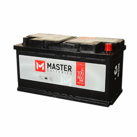 Аккумулятор 6СТ-100 R+ "Master Batteries" зал. обр. пол., ( Мастер) (Беларусь) 