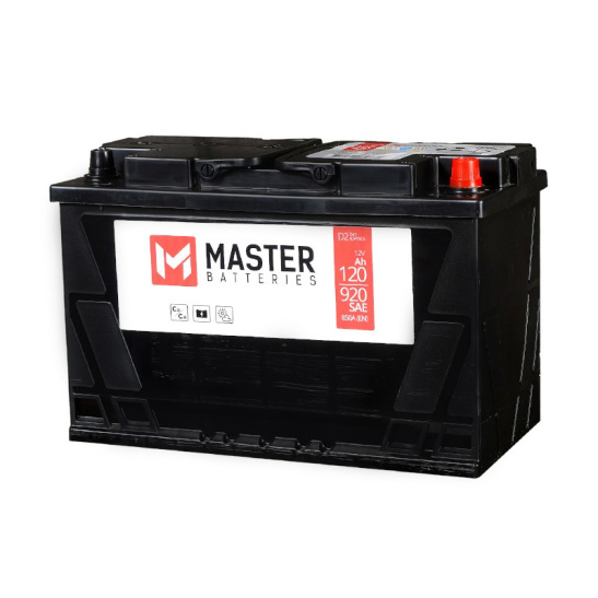 Аккумулятор 6СТ-120 "Master Batteries" зал., ( Мастер) (Беларусь) ,125 