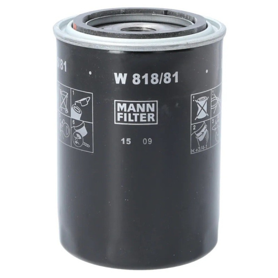 * Фильтр очистки масла (W 818/81) ("MANN") TOYOTA (W81881)