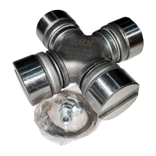 SM.53-2201800-122 КРЕСТОВИНА КАРДАННОГО ВАЛА ГАЗ-53, 3307 (со стопорными кольцами)/SDV/