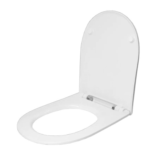 Сиденье "ОСТИН" (дюропласт), микролифт SC, тонкое