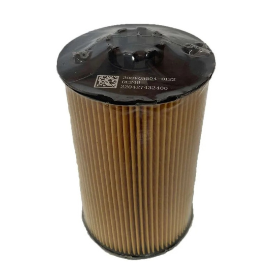 Фильтр-элемент очистки масла, картридж (оригинал "SITRAK") (200V05504-0122) MAN, SINOTRUK SITRAK C7H; HOWO T5G; HOWO TX, Faw (E422HD86) 200V055040122