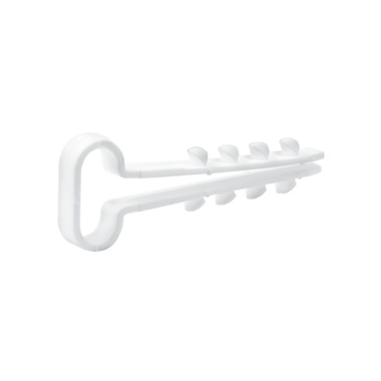 Дюбель-скоба UWP 12/6 мм  для плоского провода (100шт) Rusconnect