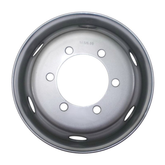 Колесный диск BETTER 6,00х17,5 6/205/161/125В УПАКОВКЕ 10мм 1800 кг шпилька silver с вент. (Китай) Бычок, импортные грузовики, (Беттер) BT1702