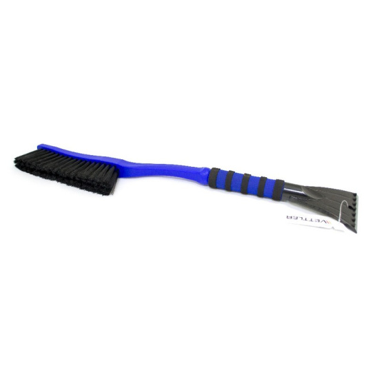 * Щетка-скребок (60 см.) мягкая щетина, от снега и льда "VETTLER" (VE SB-6/B) 18756