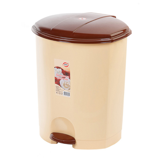 Контейнер для мусора с педалью 7 л ЭЛФ110