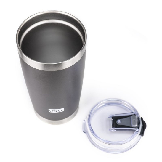 Термокружка LARA LR04-25 Gray, 0,560 л