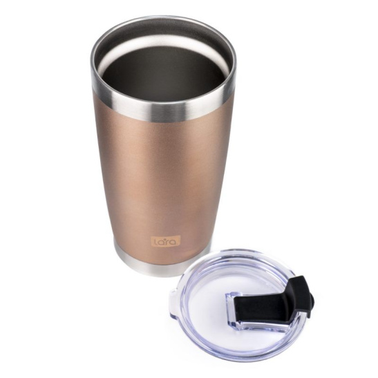 Термокружка LARA LR04-25 Rose Gold, 0,560 л