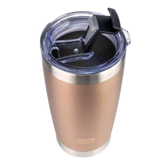 Термокружка LARA LR04-25 Rose Gold, 0,560 л