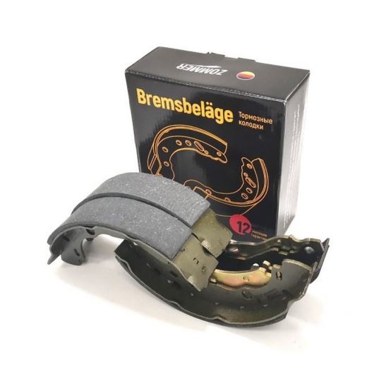 2108-3502090 КОЛОДКИ ТОРМОЗНЫЕ ЗАДНИЕ "ZOMMER" 17705