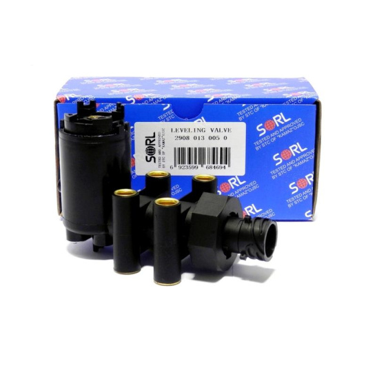 Датчик положения кузова ("SORL") (29080130050)  DAF, FAW, FORD, FOTON, HINO, ISUZU, IVECO, Kinglong, MAN, MERCEDES-BENZ, RENAULT, SCANIA, SHAANXI, Schmitz, VOLVO, КАМАЗ (OEM: 4410500110) ECAS