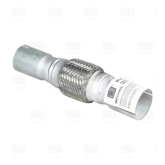 Переходник 45/50 L=250 под хомут с виброкомпенсатором 45х100 (нержавеющая алюминизированная сталь) (EPC4550-45100)