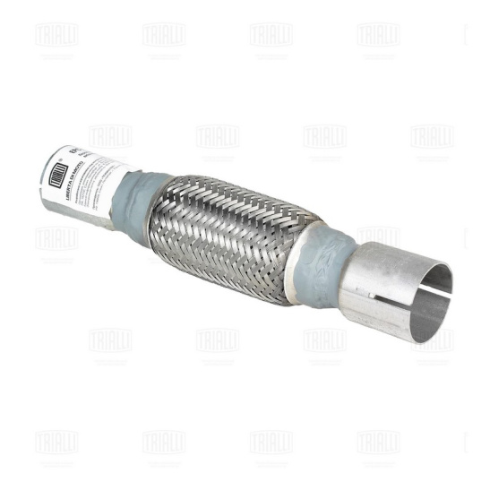 Переходник 45/50 L=300 под хомут с виброкомпенсатором 45х150 (нержавеющая алюминизированная сталь) (EPC4550-45150)