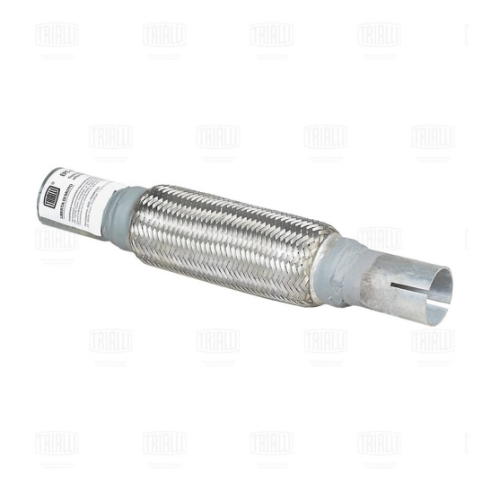 Переходник 40/45 L=350 под хомут с виброкомпенсатором 45х200 (нержавеющая алюминизированная сталь) (EPC4045-45200)