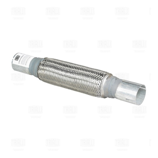 Переходник 50/50 L=400 под хомут с виброкомпенсатором 50х250 (нержавеющая алюминизированная сталь) (EPC5050-50250)