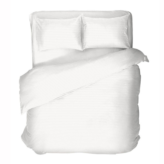 Простыня "Волшебная ночь" 200*220см тк.Поплин П10 цв."WARM WHITE" 8709/2