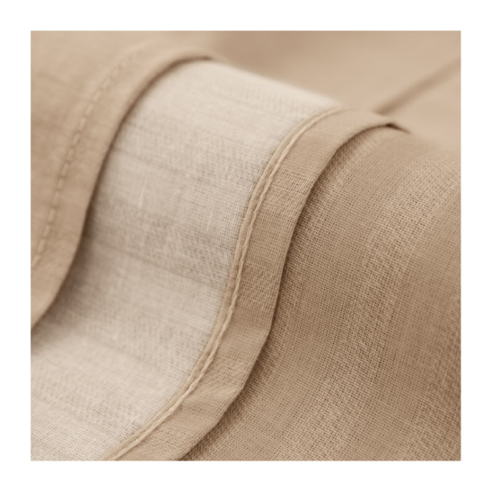 Простыня на резинке "Волшебная ночь" 160*200см тк.Поплин П10 цв."CARAMEL MOUSSE" 8709/15