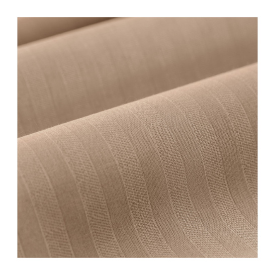 Простыня на резинке "Волшебная ночь" 160*200см тк.Поплин П10 цв."CARAMEL MOUSSE" 8709/15